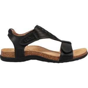 NEW TAOS women's wonderful leather comfort sandals in black